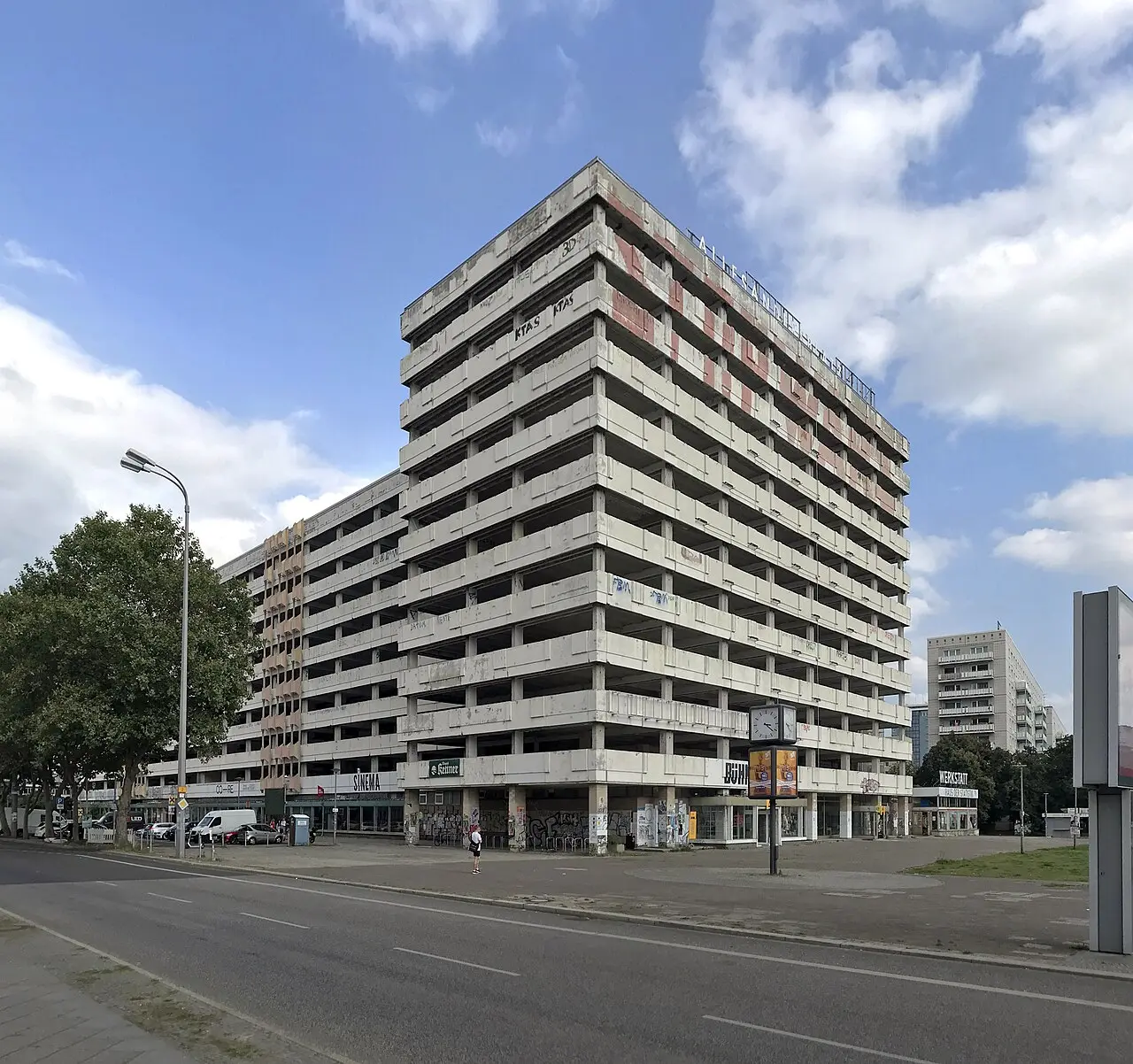 Haus der Statistik, on the former Gerlachstraße