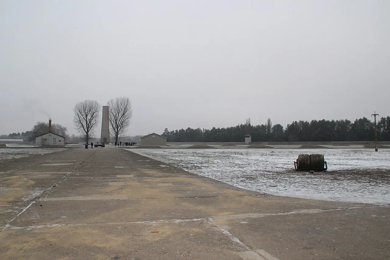 Former roll-call area, Sachsenhausen (2019)